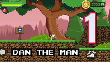 Dan the Man: Action Platformer Mobile (Android) Gameplay – Prologue Walkthrough Part 1