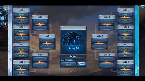 Vltk Mobile | Đại Hội Võ Lâm thể thức Song Đấu lọt vào vòng chung kết 1/16