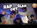 If You RAP You Get SLAPPED😨👋🏽(AUX BATTLE EDITION)🇬🇧/🇺🇸 FT Ronzo & Dee H