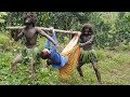 Forest Life - Wild People Meet Upland Girl Going Peach In The Mountains