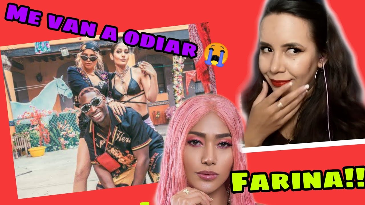 Whoppa - Tinie, Sofia Reyes, Farina (REACCION) Fari la rompe! - YouTube
