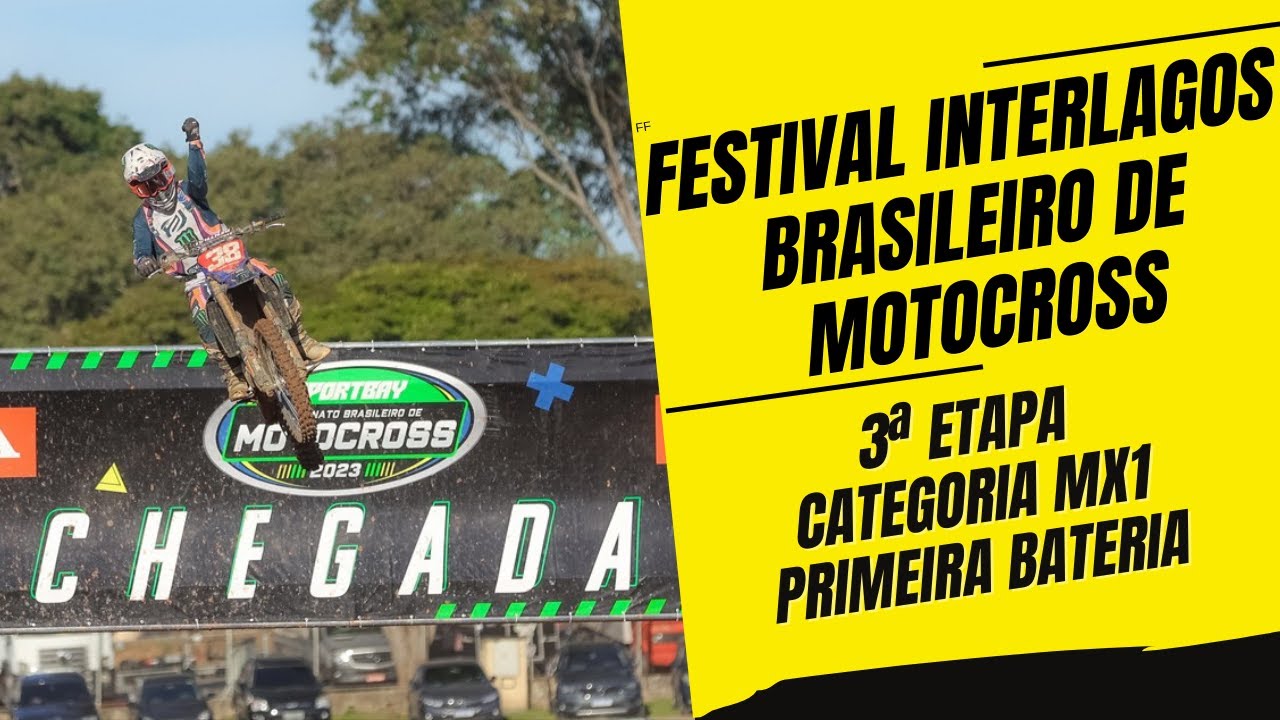 MX1  Programação da primeira etapa do Brasileiro de Motocross em Sorocaba  (SP)