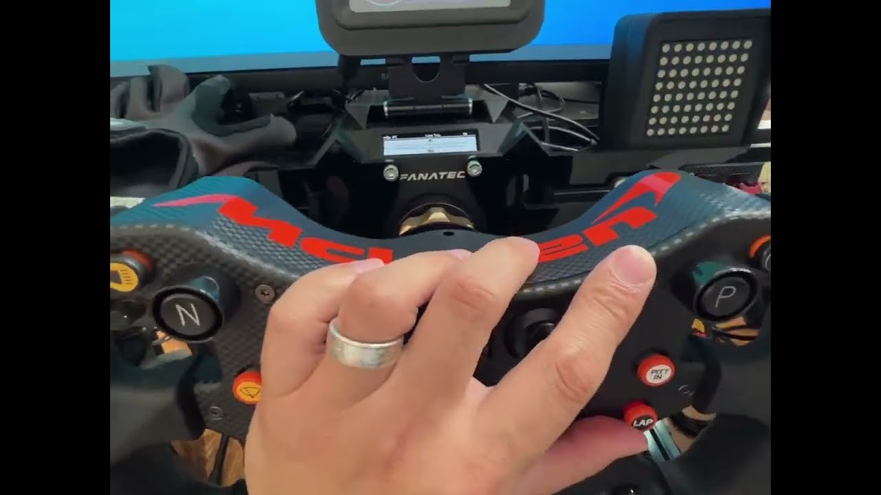 Fanatec CSL McLaren GT3 Wheel with QR2 - Steering Wheels - Fanatec 