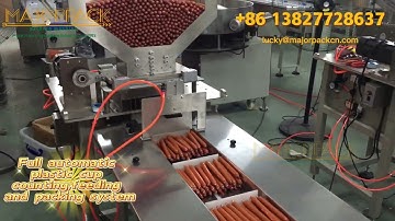 Full automatic sausage feeding and packing system Majorpack