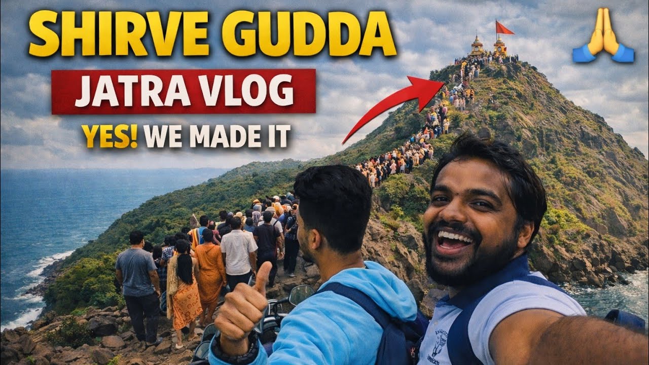 🔥 SHIRVE GUDDA PEAK JATRA 2026 | Ultimate Spiritual Trek 🛕⛰️ | Karnataka Hidden Festival Vlog 🇮🇳 