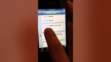 iOS 6 - Vibrate Configuration