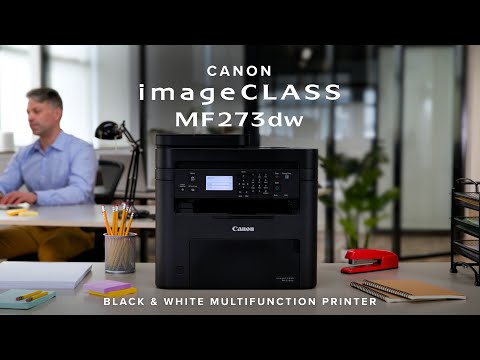 Canon imageCLASS MF273dw: Black & White Multifunction Laser Printer
