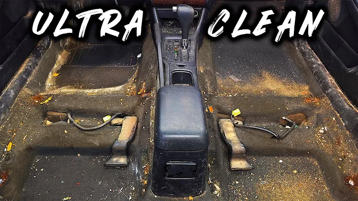 UNBELIEVABLE Cleaning of an OLD Car / Auto Detailing ASMR Toyota Avensis 2002