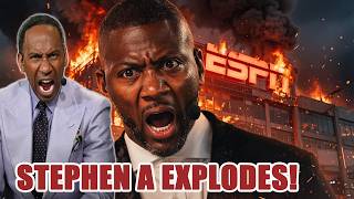 Stephen A Smith PISSED OFF! EXPLODES on ESPN for FIRING Ryan Clark!