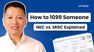How To 1099 Someone Nec Vs. Misc Explained