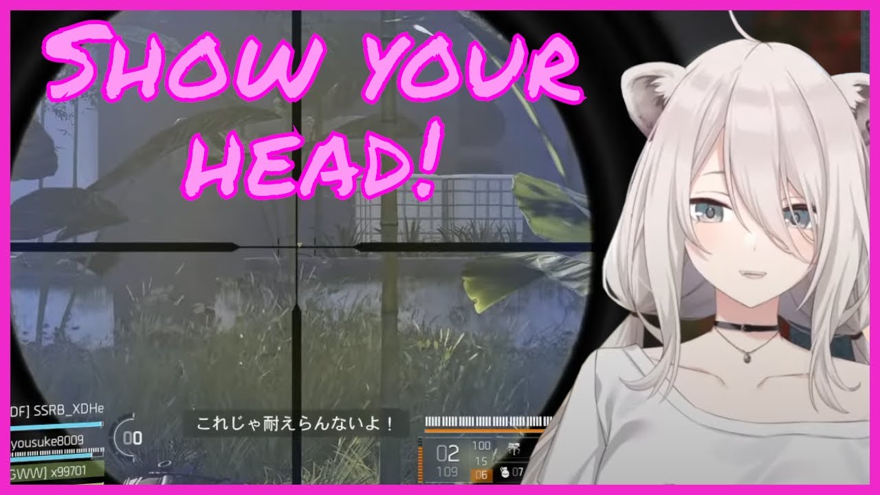 Jumping Jack Botan has a Sniper Rifle [Hololive]