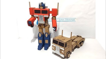 How to Make a Cardboard Transformer (Part 2)