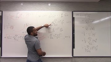 Math 1207 Lecture 40 - Power series; Taylor Series; Maclaurin Series; their applications and errors