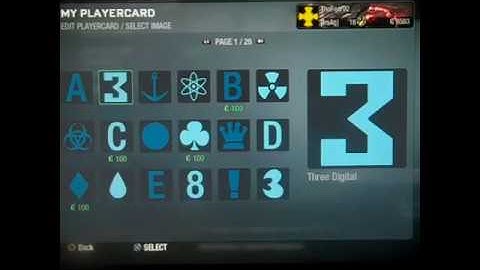 Cod Black Ops Cool Emblem Tutorials: Cod4 10th Prestige icon