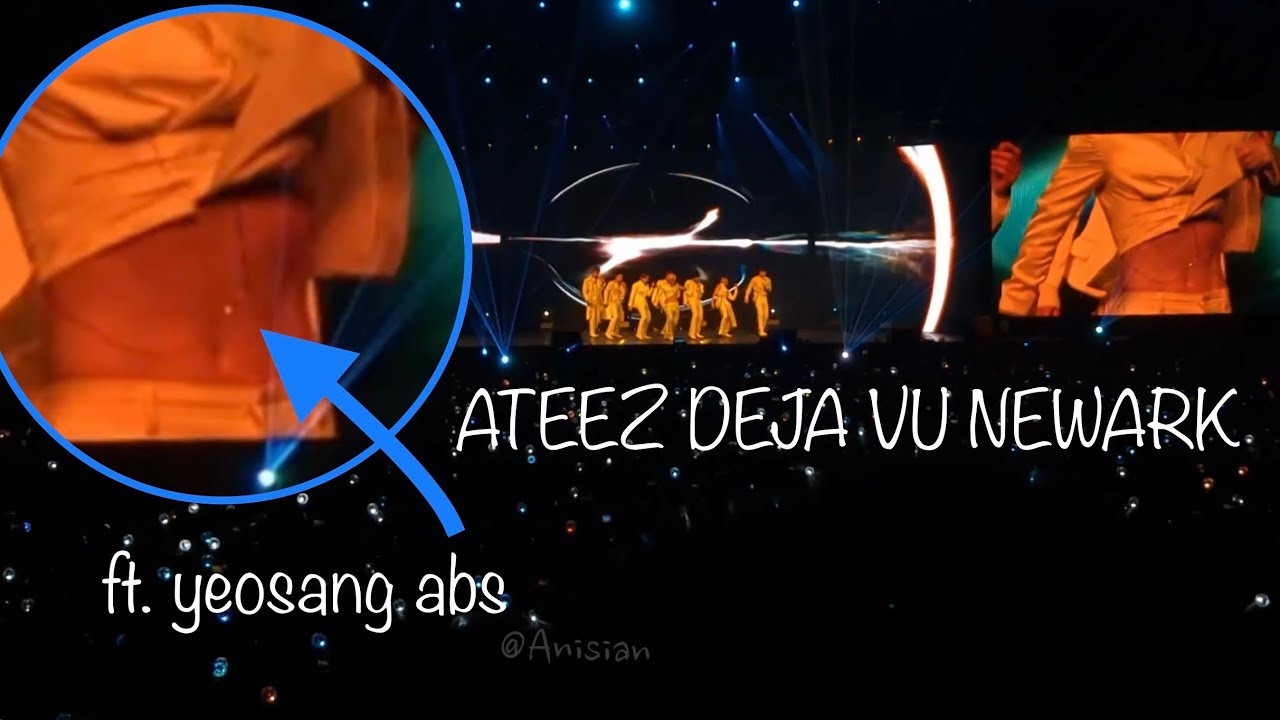 [4K] Deja Vu | ATEEZ The Fellowship in Newark (220124)