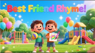My Best Friend and Me – Friendship Rhyme for Kids |Butu's Tales
