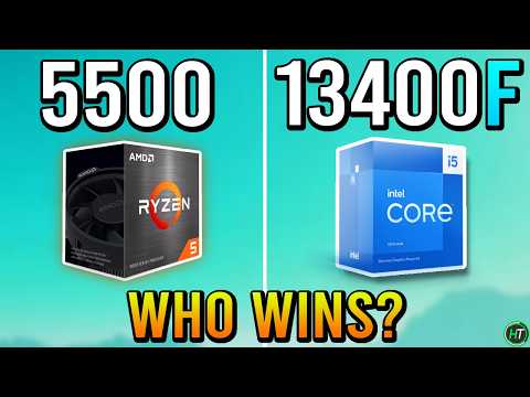 R5 5500 vs i5 13400F - Get AM4 or LGA 1700? - YouTube