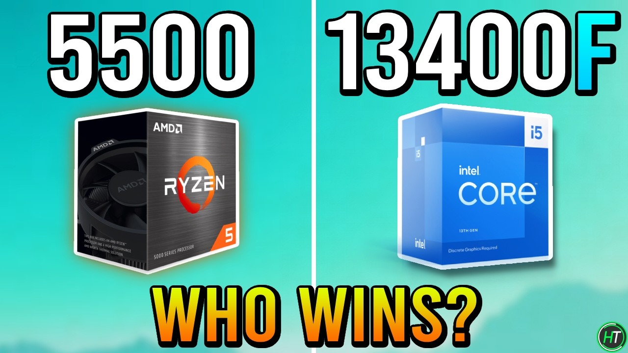 R5 5500 vs i5 13400F - Get AM4 or LGA 1700? - YouTube
