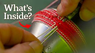 The most expensive cricket balls are hand-stitched. Here's why.