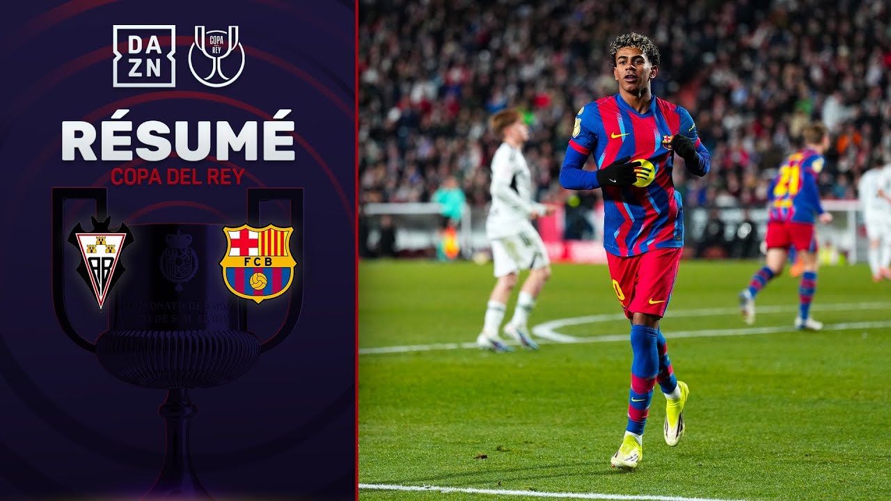 Albacete - FC Barcelone | Copa del Rey 2025 - 2026 | DAZN Highlights