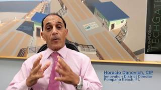 testimonial from Pompano Beach''s Innovation District Director at the CRA