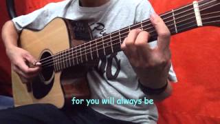 don't fade away - by acosta russell ((with lyrics)) chords