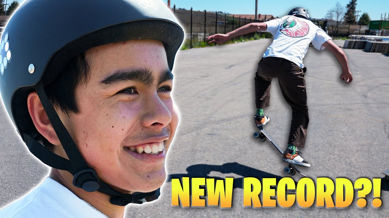 NEW WORLD RECORD! MOST OLLIES IN 1 MINUTE! YouTube