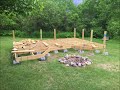 How I Built My Floating Deck on Uneven Ground.