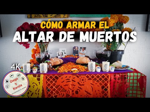 TUTORIAL PARA ARMAR EL ALTAR DE MUERTOS | MEXICO | 4K |