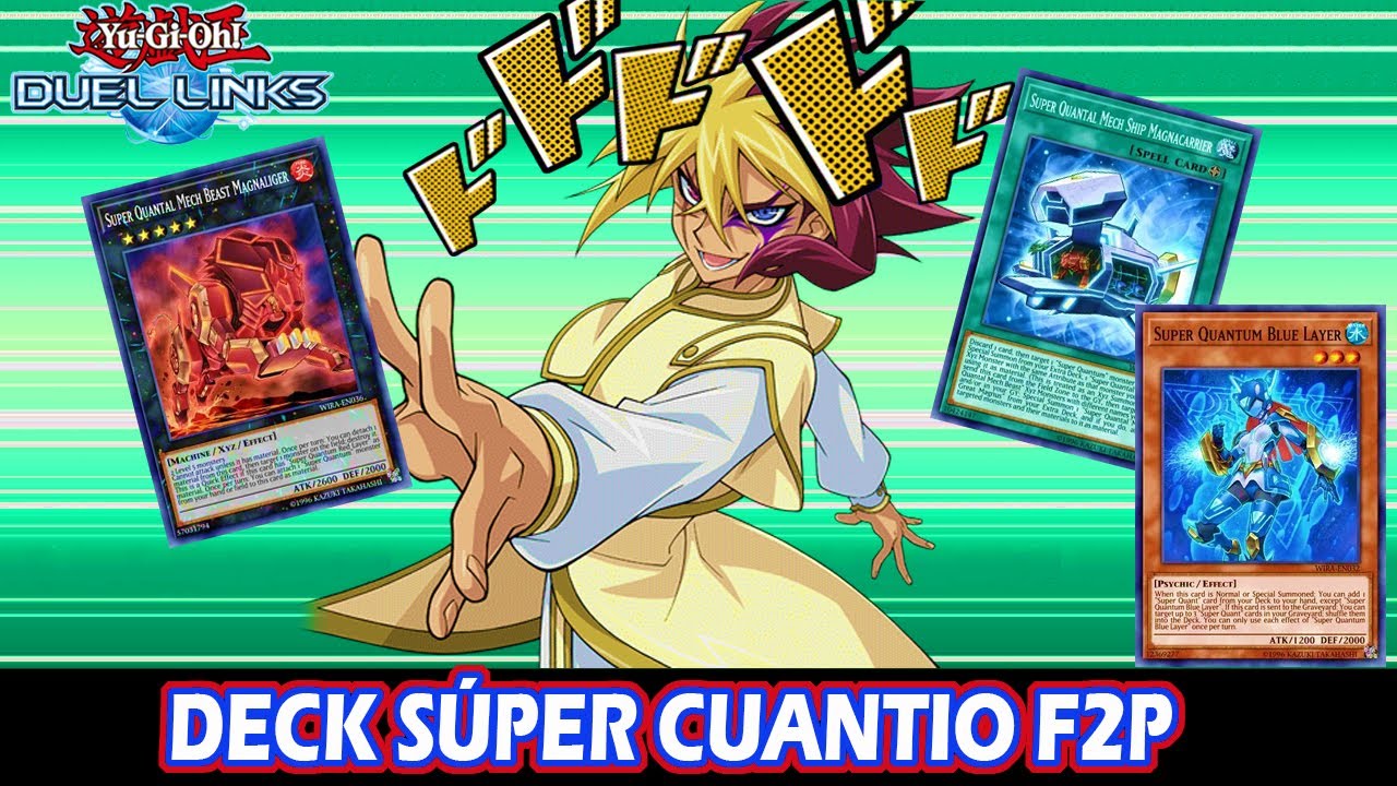 DECK SUPER QUANT 100 F2P [YuGiOh! Duel Links] YouTube