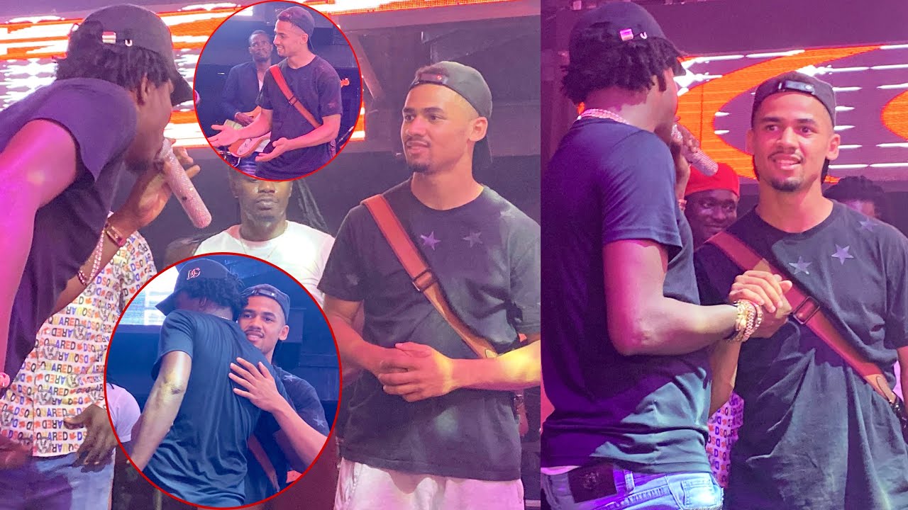 Les pas de danse du nouveau Joueur ilimane Ndiaye avec Wally Seck au vogue…