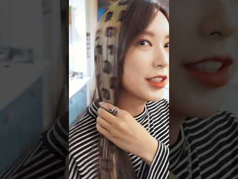 <strong>호피무늬</strong> 염색하기 (leopard hair color) _요상한TV