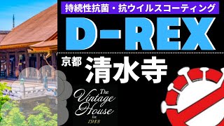 清水寺にて。D-REX配合‼️塗る抗菌・抗ウイルスコーティング APシールド byアサヒペンのご紹介