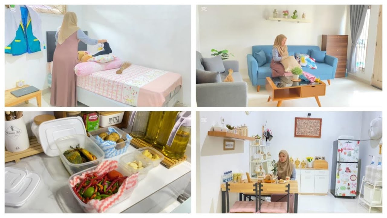 Ganti suasana baru di rumah || Hari yg produktif 