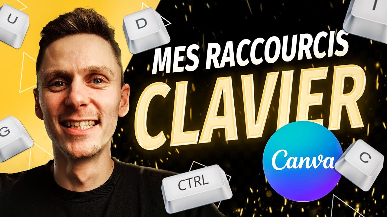 Les RACCOURCIS CLAVIER CANVA DES PRO [TUTO CANVA]