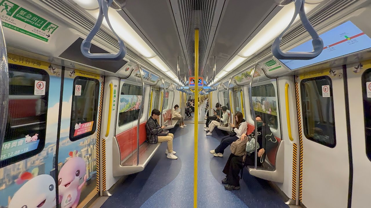 [全運完到殘奧]MTR TML SP1900(D323/D324)宋王臺至美孚行車片段[全運會車內廣]