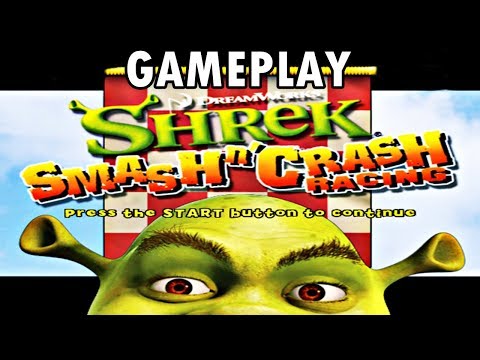 Shrek Smash N Crash - Gamecube 