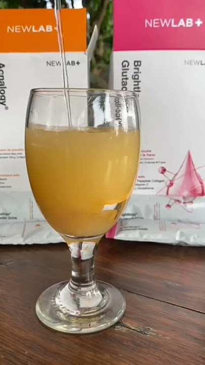 Newlab Acnalogy powder drink,glutacoll5500 collagen drink ✅ #newlabcollagendrink #newlabel