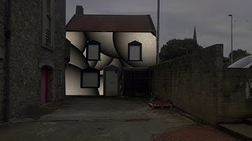 Projection Mapping Animation Previz Test #01 by James O