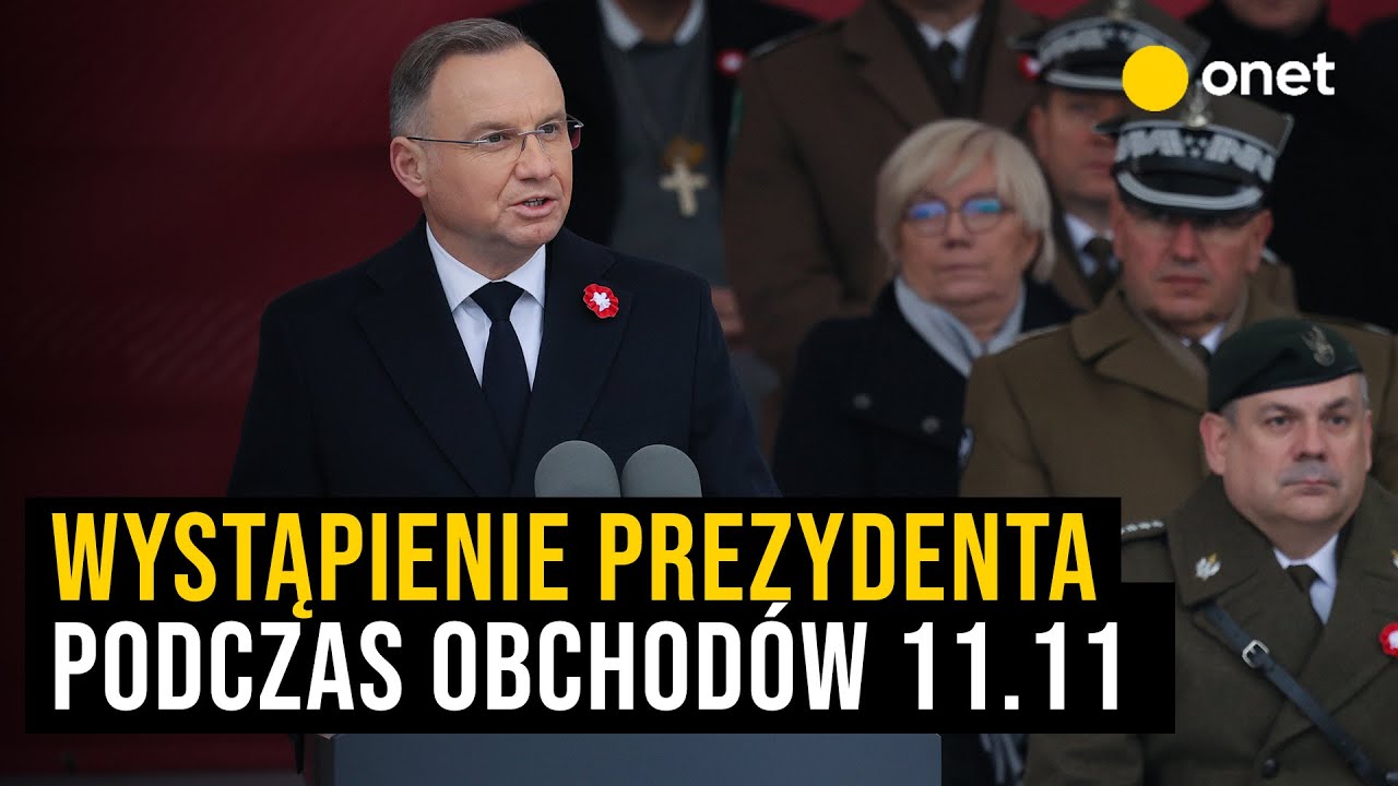 Wystąpienie Andrzeja Dudy na obchodach Dnia Niepodległości. Przywołał słynny cytat