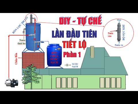 Video DIY Lần đầu tiết lộ tự chế bồn nhựa lọc nước 200 500... - youtube
