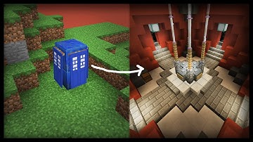 Minecraft: How to make a working Doctor Who Tardis