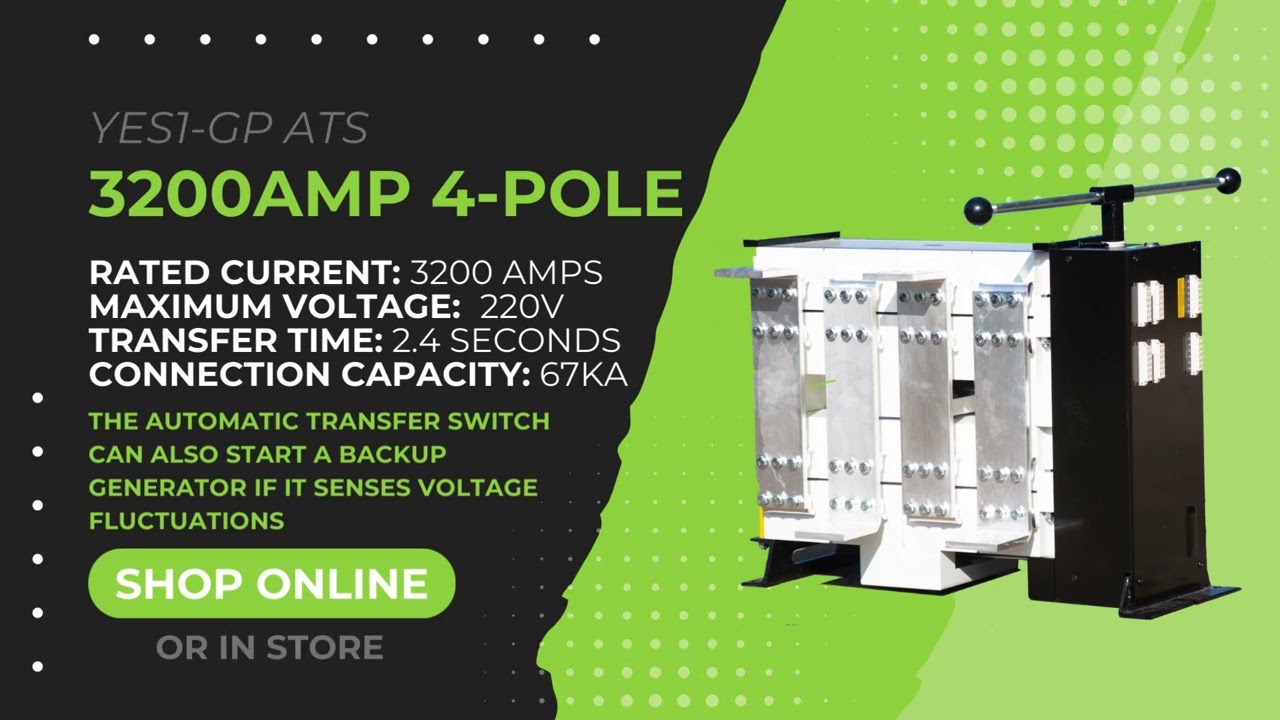 3200AMP 4-pole ATS