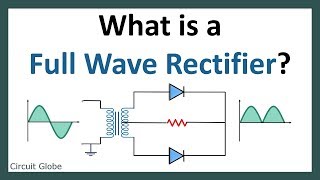 What is a Full Wave Rectifier Centre-tapped and Bridge full wave rectifier circuit and working