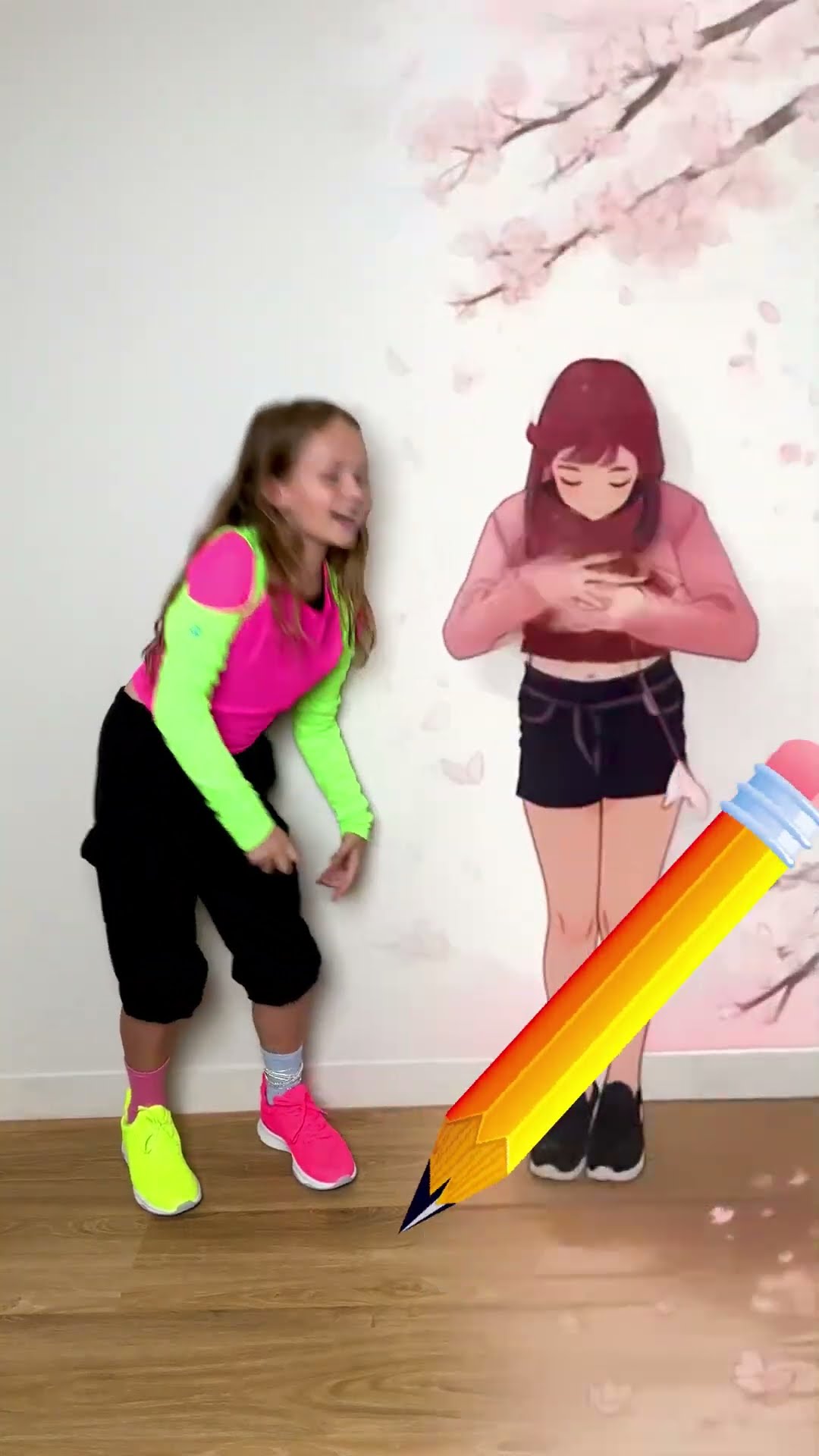 When you love everything cartoonish #shorts TikTok by Anya Kova