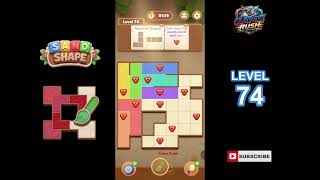 Sand Shape Level 74 Walkthrough – Complete Solution
