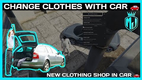 QBCore Change Clothes in Car  *FREE* | FiveM Roleplay Scripts | FiveM Tutorial 2023 | MJ DEVELOPMENT