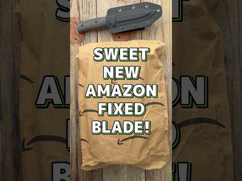 Sweet New Fixed Blade From Amazon!  