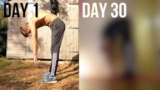 MY HAMSTRING STRETCHING PROGRESSION ● 30 DAYS