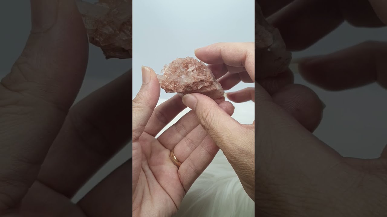 Pink Samadhi Quartz PQ01R